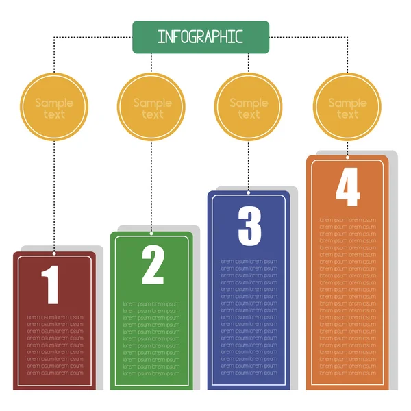 Infographic — Stock Vector