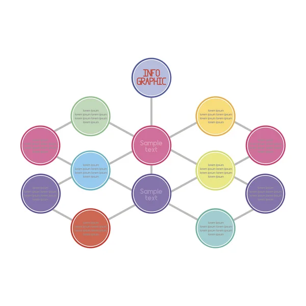 Infografik — Stockvektor