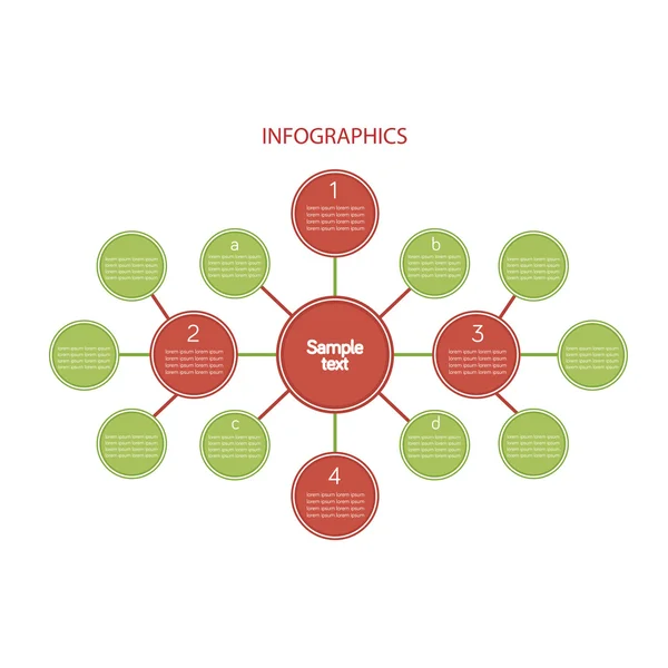 Инфографика — стоковый вектор
