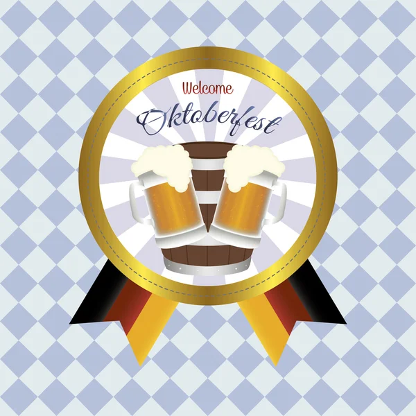 Oktoberfest — Stock Vector