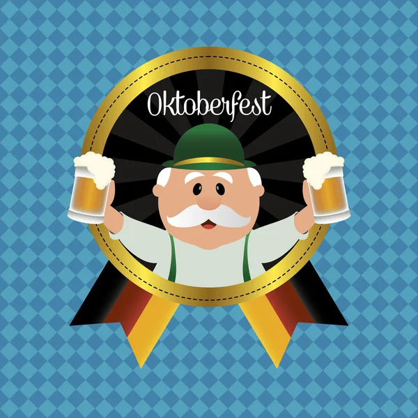 Oktoberfest — Stock Vector