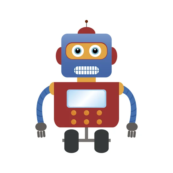 Robot — Vettoriale Stock