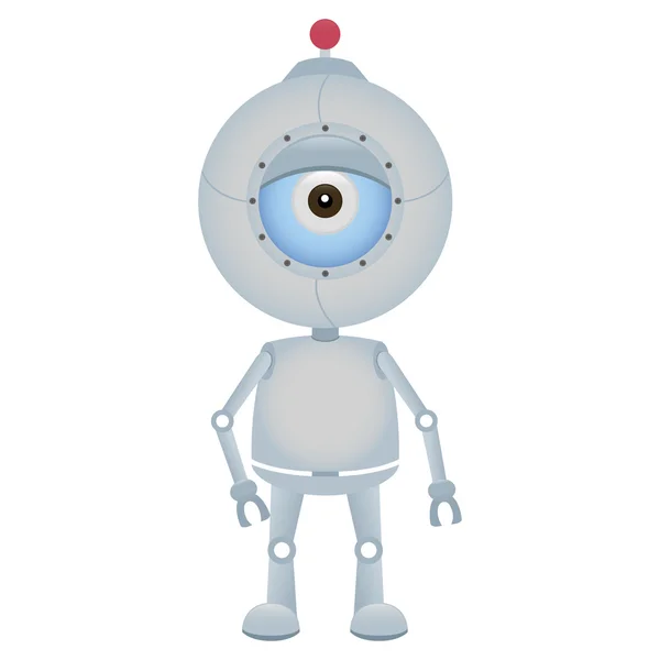 Robot. — Vector de stock