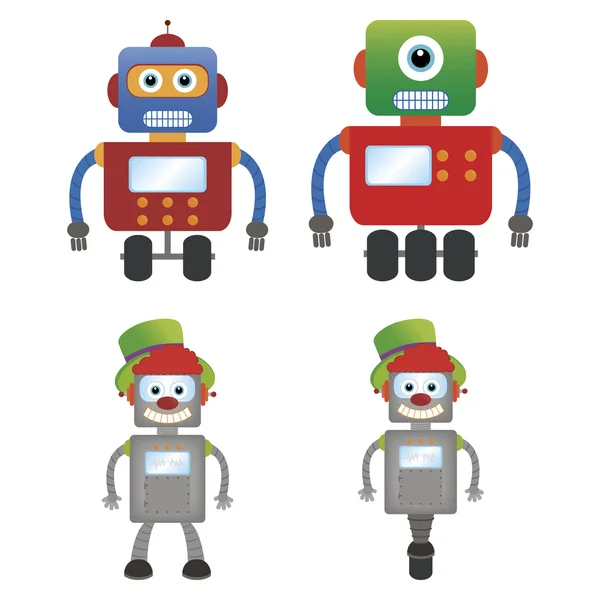 Robots — Stock Vector