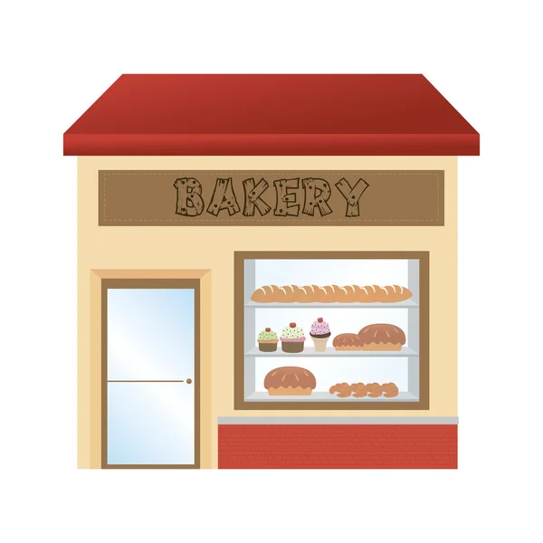 Bakery Store — Stock Vector