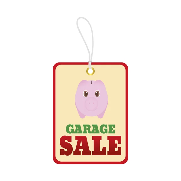 Försäljning av garage — Stock vektor