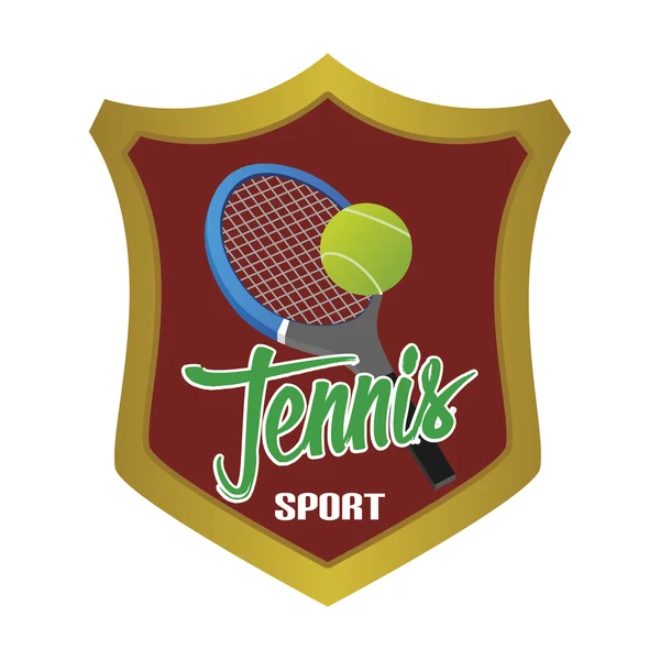 Tennis — Stockvektor