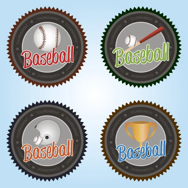 Бейсбол — стоковый вектор