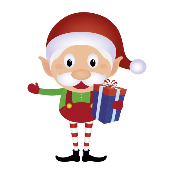 Cute Elf — Stock Vector