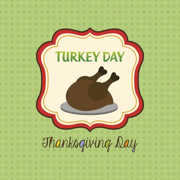 Happy Thanksgiving Day — Stock Vector