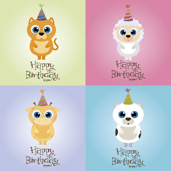 Happy birthday — Stock Vector