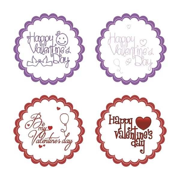 Happy valentine's day — Stock Vector