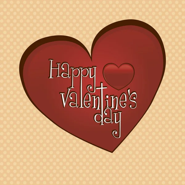 Happy valentine's day — Stock Vector
