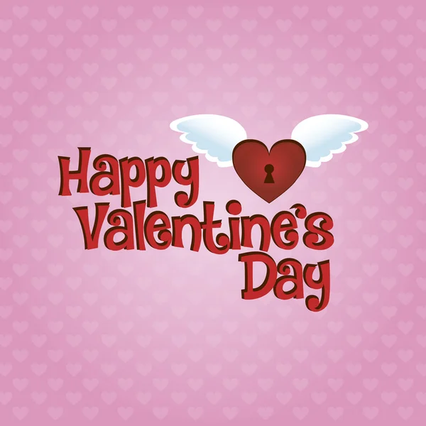 Happy valentine's day — Stock Vector