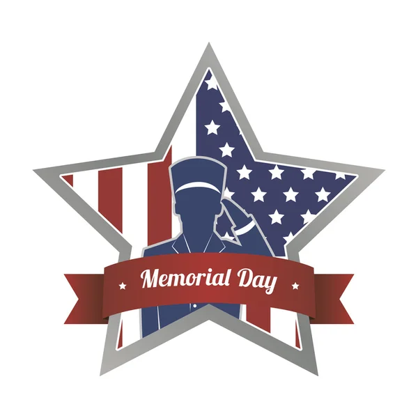 Memorial day — Stock Vector