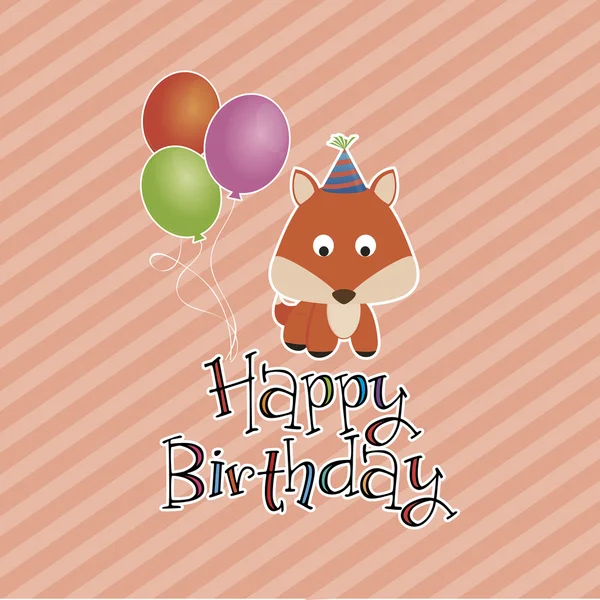 Happy birthday — Stock Vector