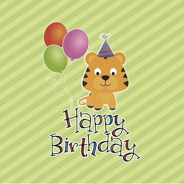 Happy birthday — Stock Vector