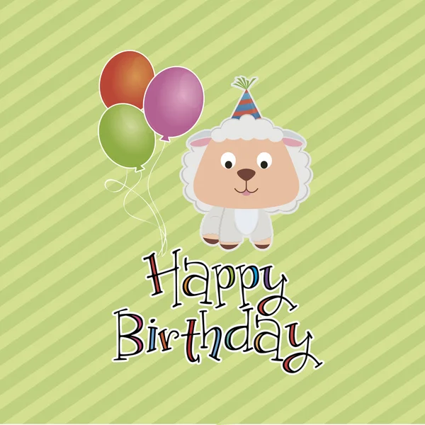 Happy birthday — Stock Vector