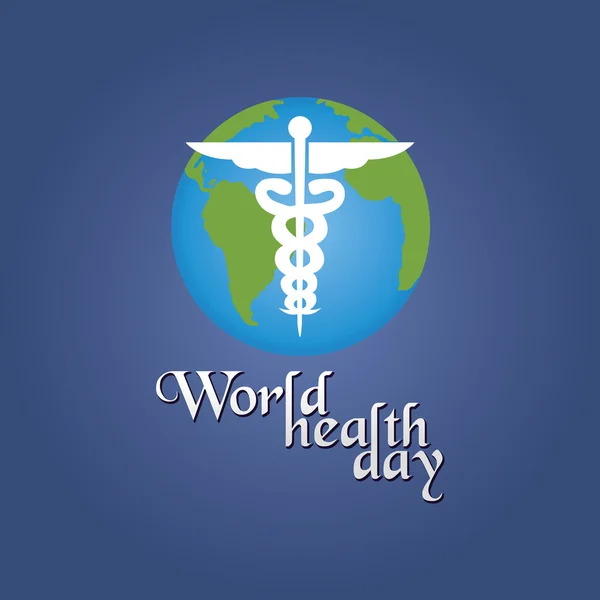 Día Mundial de la Salud — Vector de stock