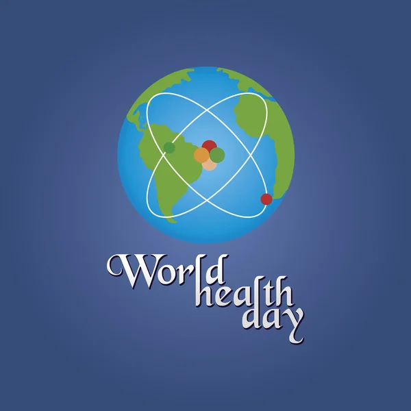 Всемирный день здоровья — стоковый вектор