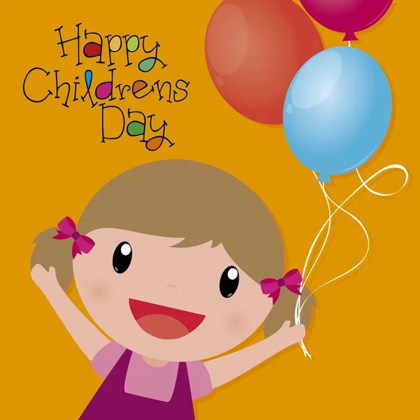 Happy children 's day — стоковый вектор