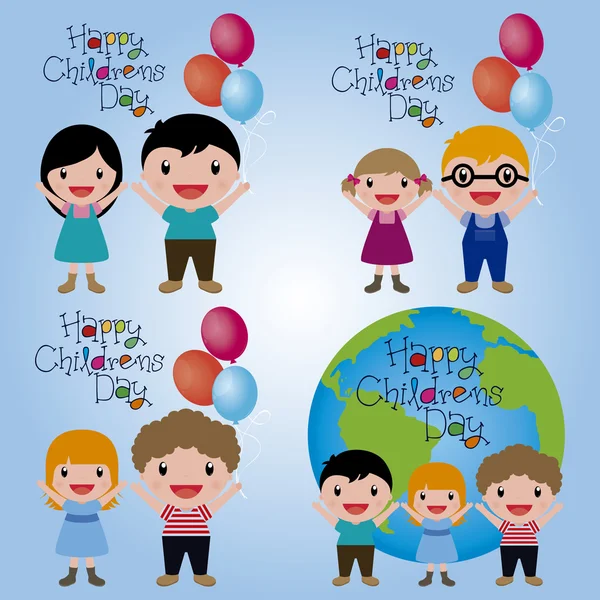 Happy children 's day — стоковый вектор