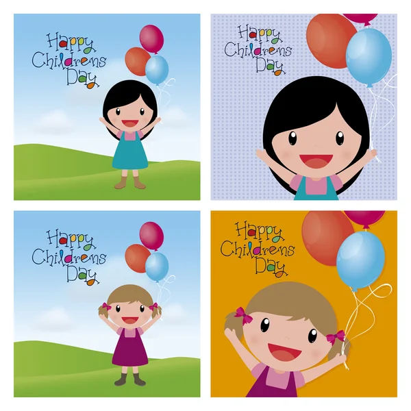 Happy Children's Day — Stock Vector