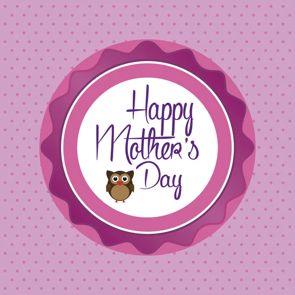 Happy mother's day — Stock Vector