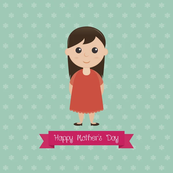 Happy mother's day — Stock Vector