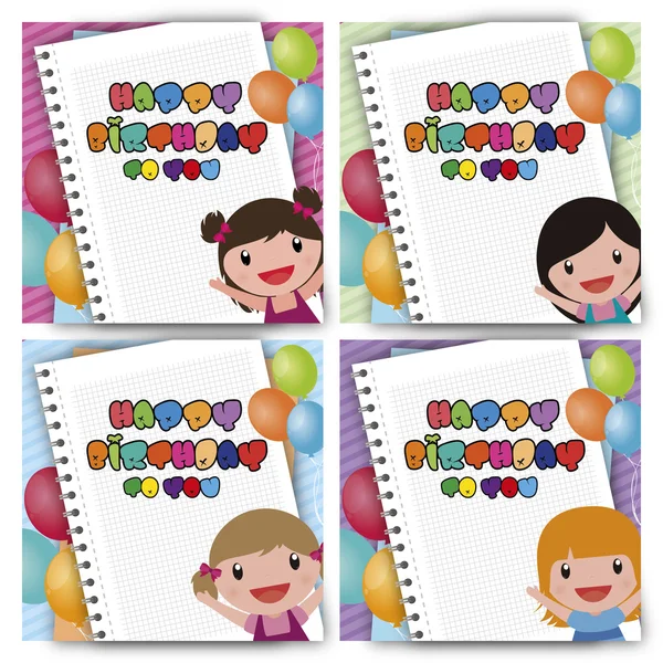 Happy Birthday — Stock Vector