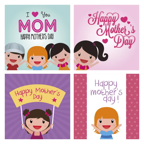 Mother's day — Stock Vector