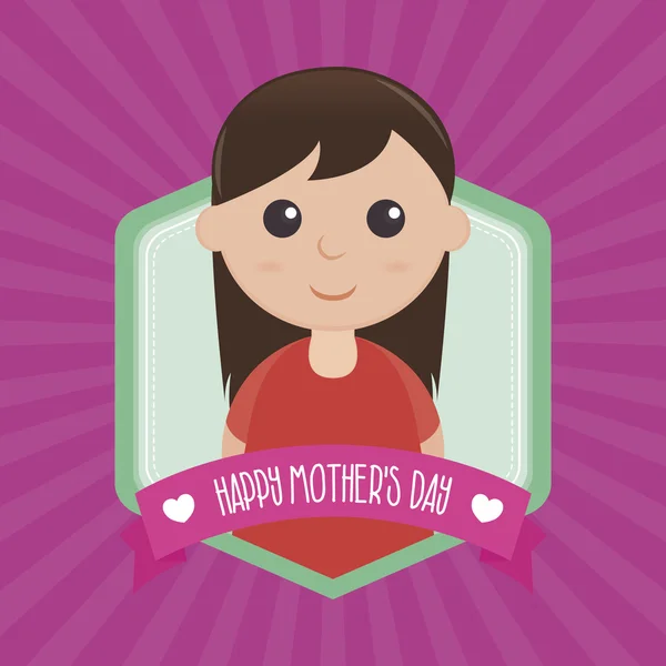 Mother's day — Stock Vector