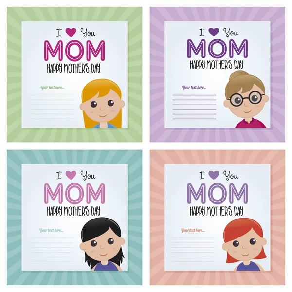 Mother's Day — Stock Vector