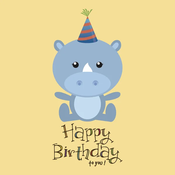 Feliz cumpleaños — Vector de stock