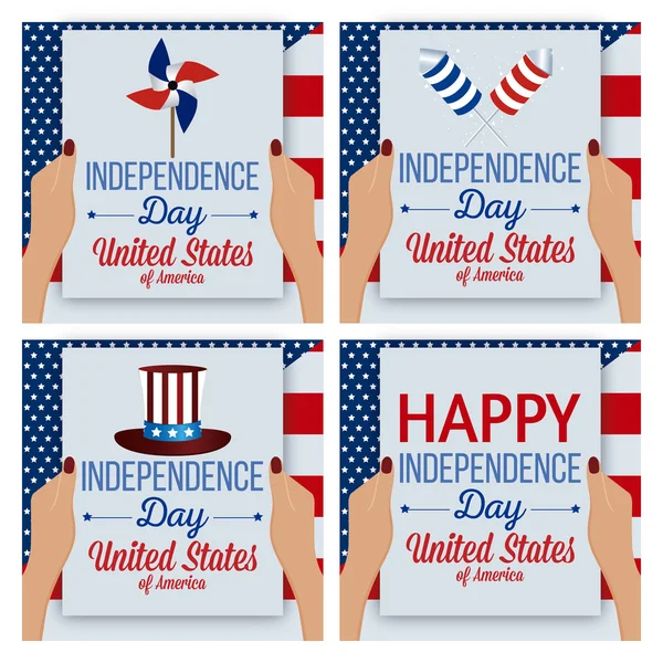 Independence day — Stock Vector