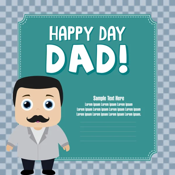 Father's Day — Stock Vector