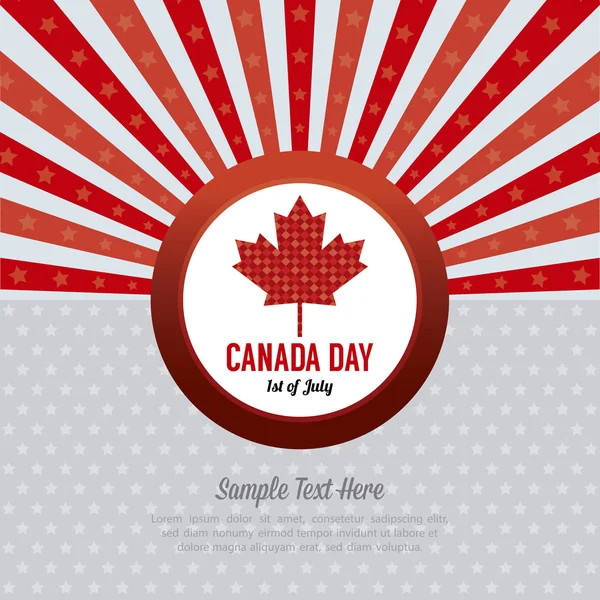 Canada Day — Stock Vector