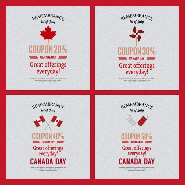 Canada Day — Stock Vector