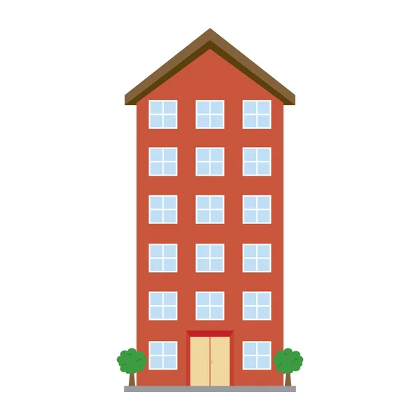 Edificio — Vector de stock