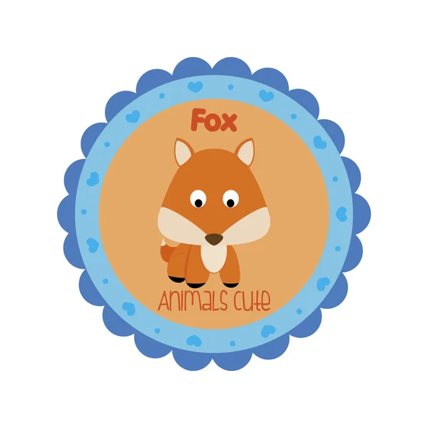 Fox obiektu — Wektor stockowy
