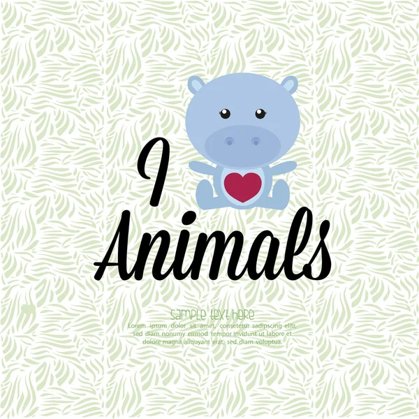 Animals — Stock Vector