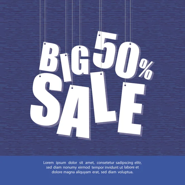 Big Sale — Stock Vector