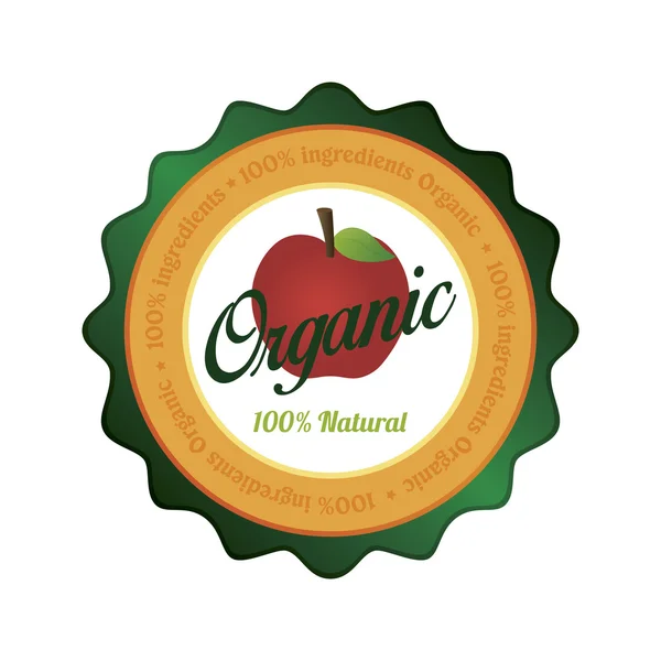 Organik ürün — Stok Vektör