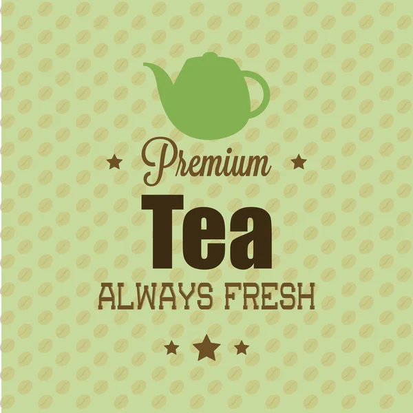 Té Premium — Archivo Imágenes Vectoriales