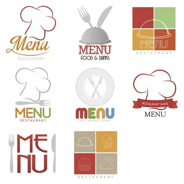 Icônes de menu — Image vectorielle