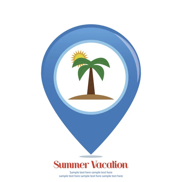 Vacaciones de verano — Archivo Imágenes Vectoriales