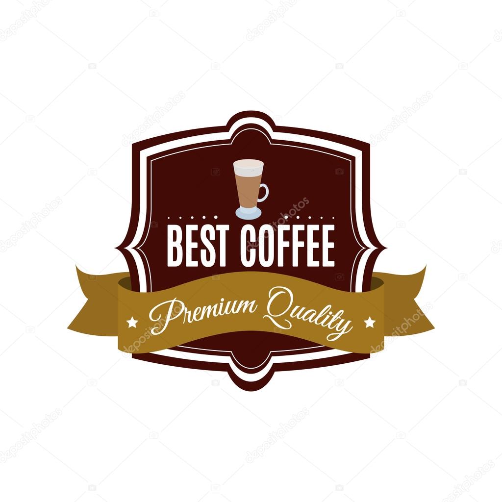 Colored Coffee Label