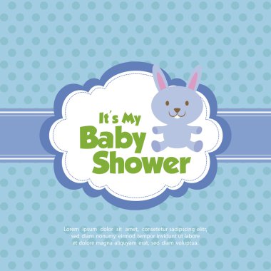 Bebek duş arka plan