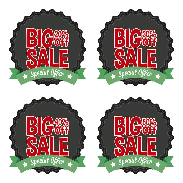 Big sale Background — Stock Vector