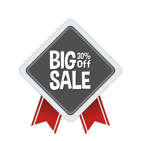 Big Sale Label — Stock Vector